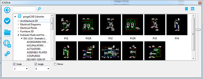 IC Engine 2D, 3D CAD Model Library