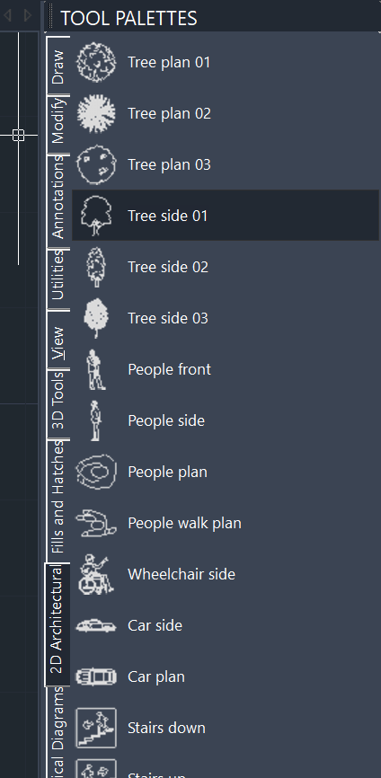 autolisp cad tool palettes